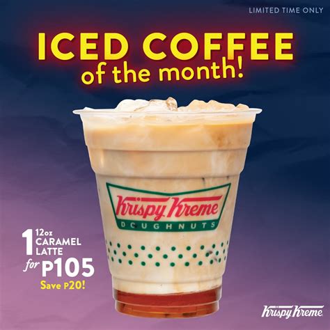 Krispy Kreme Signature Caramel Iced Coffee Promo | Manila On Sale