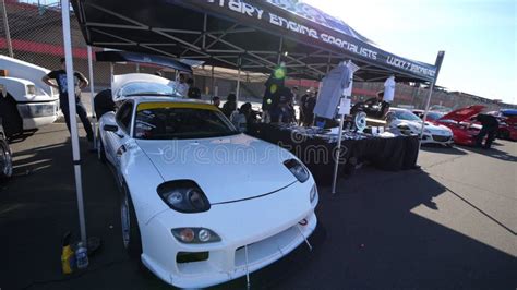 Fontana California Usa Nov Mazda Rotary Powered Cars At