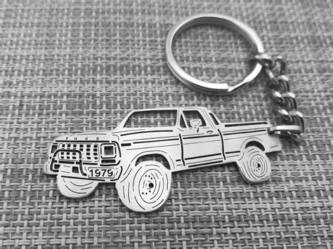 Ford Truck Birthday Gift Custom Key Chain Car Key Etsy