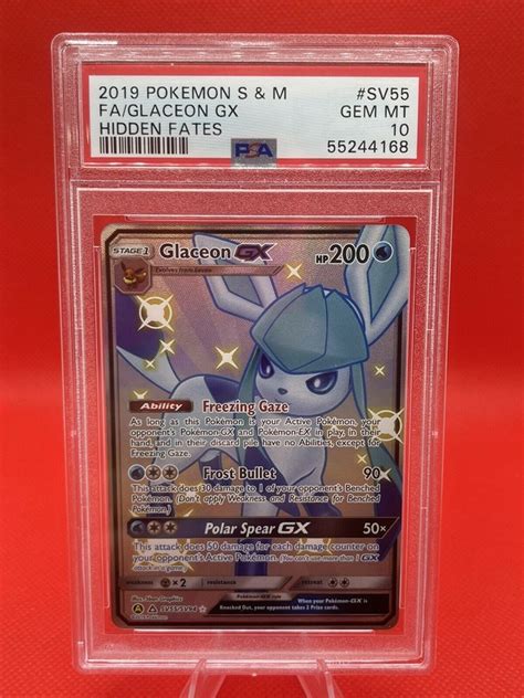 Pokemon Glaceon Gx Full Art Psa Munimoro Gob Pe