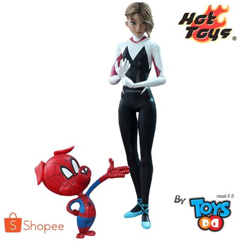 Hot Toys MMS Spider Gwen Spider Man Into The Spider Verse Th Scale Collectible Figure