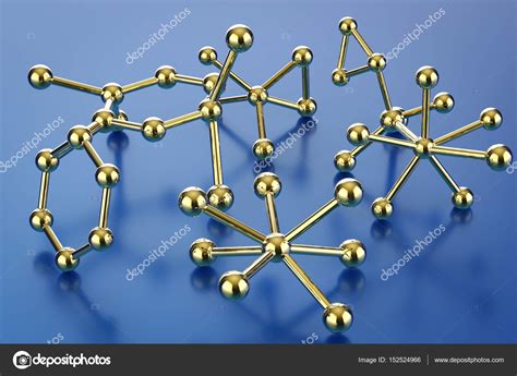 Gold Atomic Structure Model