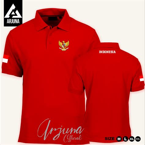 Poloshirt Kaos Polo Dirgahayu Hut Ri Ke V Kaos Agustus