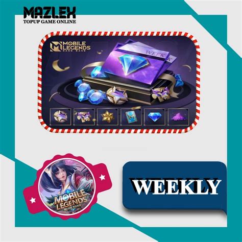 Jual Weekly Diamond Pass Mobile Legends Mazlex Store Vcgamers