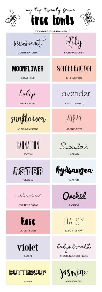 20 Free Fonts For Scrapbooking – Scrap Booking