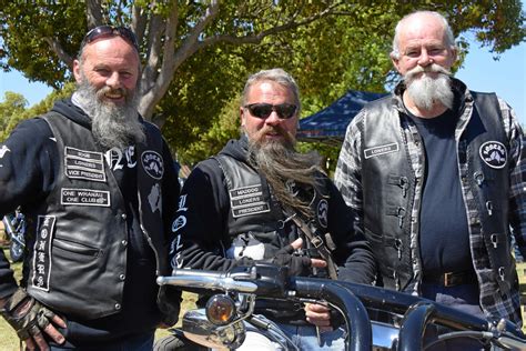 Biker President Riding Three Months After Losing Leg The Courier Mail