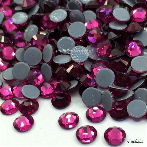 Rhinestones Hotfix Flatback HF 2058 Topaz Cristal Elements