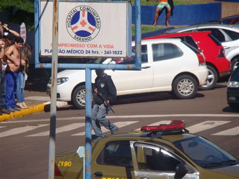 Veja fotos do assalto a banco reféns em Sarandi no RS fotos em