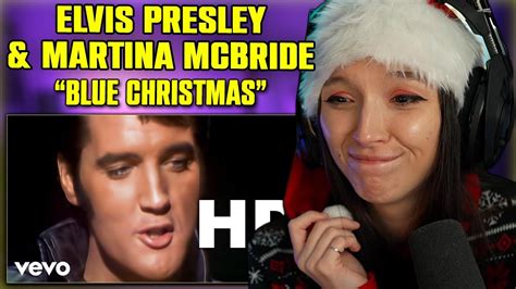 Elvis Presley Martina Mcbride Blue Christmas First Time Reaction Official Hd Video