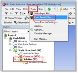 Post Processing Apdl Models In Mechanical Ansys Mechanical