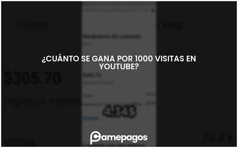 Cu Nto Se Gana Por Visitas En Youtube Actualizado