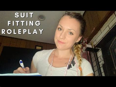 ASMR Suit Fitting Roleplay Measuring You