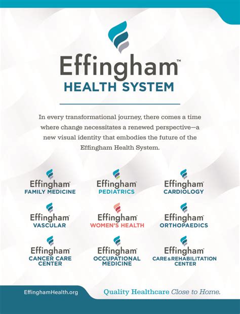 New Branding Unveiled - Effingham Health System