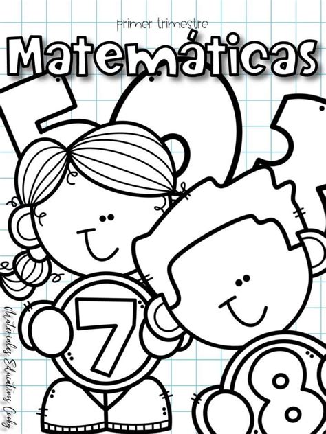 Caratulas De Matematicas Para Colorear Images And Photos Finder