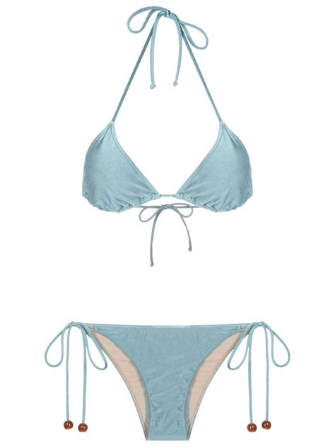 ADRIANA DEGREAS Orquidea Vintage Bikini Blue Editorialist