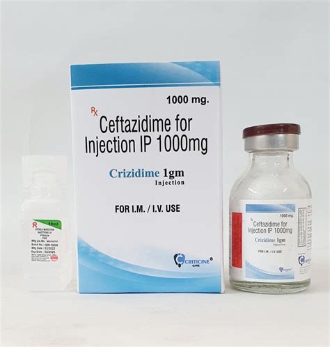 Ceftazidime 1000 Mg Injection At Rs 250 Piece Ceftaz Injection In