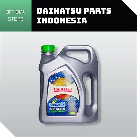 Jual Oli Mesin Daihatsu Genuine Oil 5W 30 API SN GF 5 Synthetic 3 5L