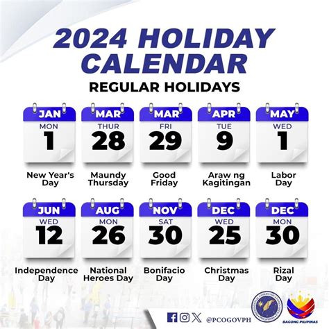 Long Weekend Holiday In 2025 Philippines - Robert M. Sisco
