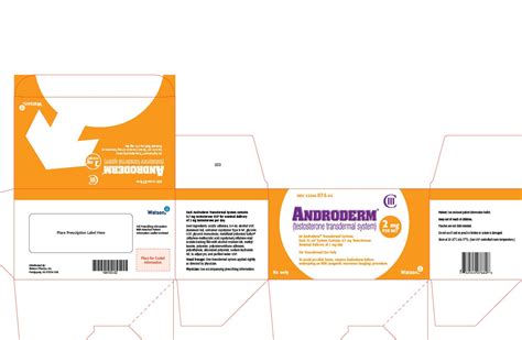 Androderm By Watson Pharma Inc