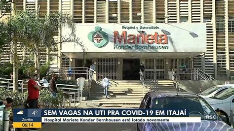 Bom Dia Santa Catarina Hospital Marieta Konder Bornhausen em Itajaí