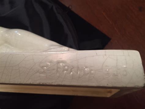 French Art Deco Ceramic Nude Sculpture Art Deco Collection