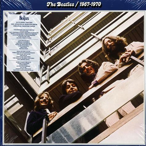 The Beatles 1967 1970 Blue Album Vinyl Records Lp Cd On Cdandlp