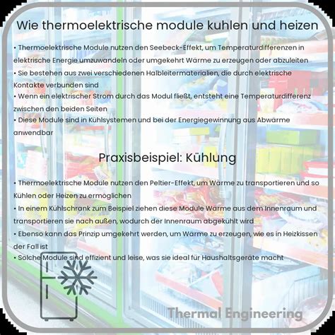 Wie thermoelektrische Module kühlen und heizen