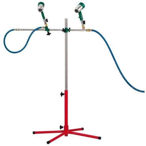 SATA dry jet 2 Stativ mit 2 Trockenblaspistolen Stativ mit höhenverst