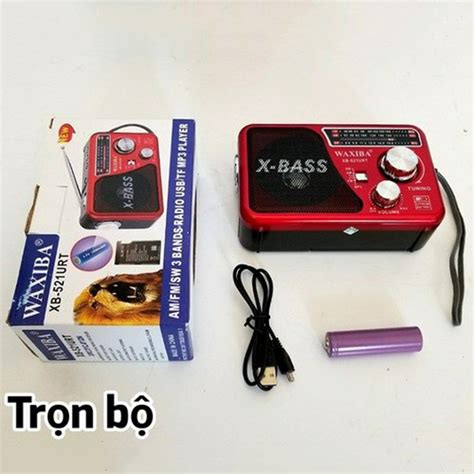 Máy nghe đài Radio FM/AM chuyên dụng Waxiba XB-521URT