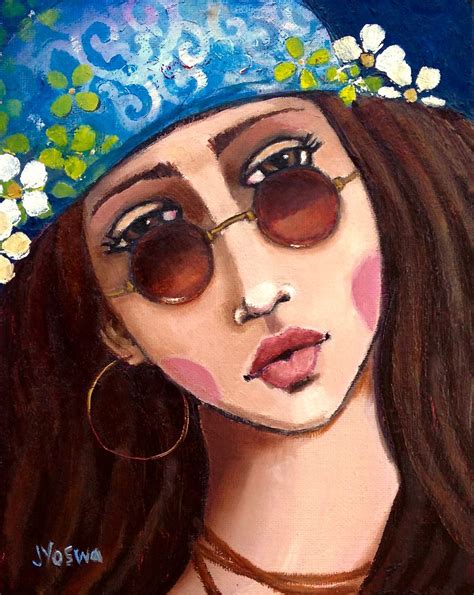 Stay Wild Flower Child By Jennifer Yoswa Art Journal Inspiration