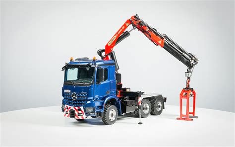 Rc Car Mercedes Benz Arocs Kran Lkw Ferngesteuert Rtr Komplettset