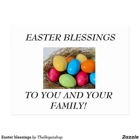 Easter blessings postcard Christmas And New Year, Egg Shells, Postcard ...