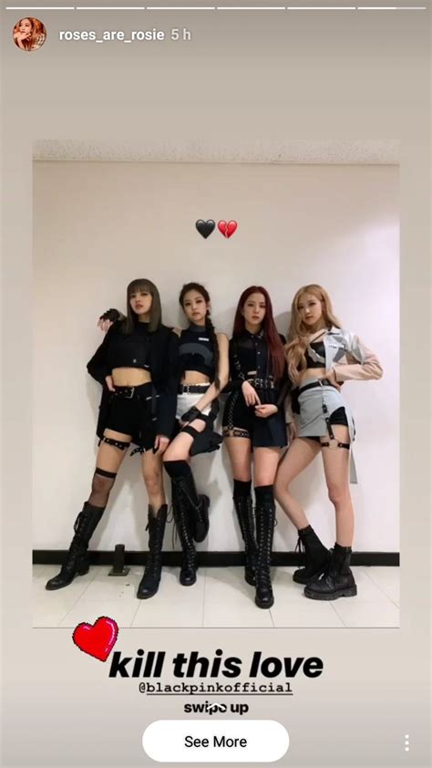 Pin by halli sullivan on Blackpink Rosé instagram Korean girl groups