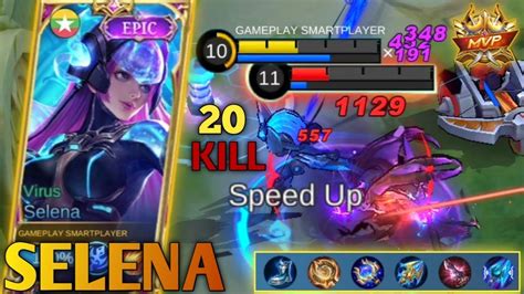 Kill Mobile Legends Selena Over Power Kill Selena Full Damage