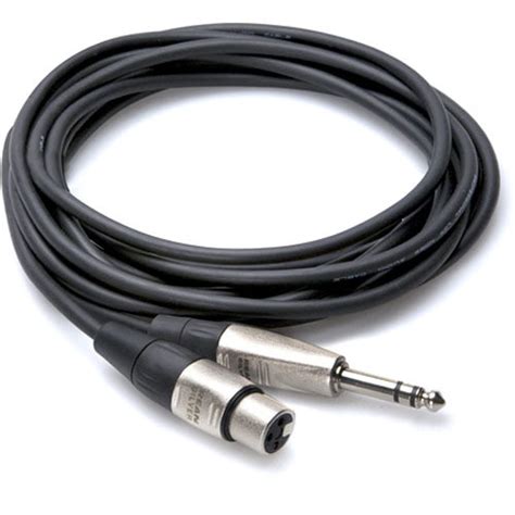 Hosa Technology Hxs 100 Balanced 3 Pin Xlr Female To 14