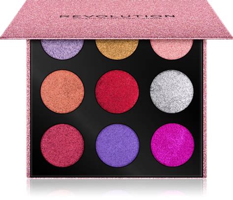 Makeup Revolution Pressed Glitter Palette Geperste Glitters Palette