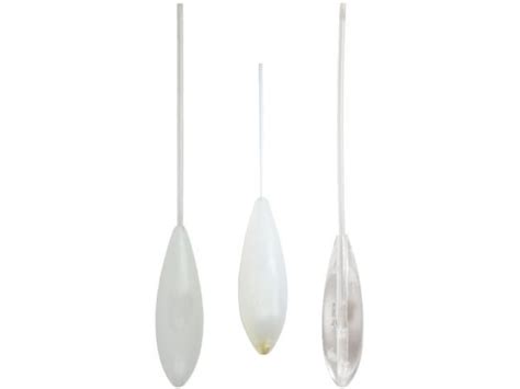 Kit 3 Bombettes Transparentes Ragot Flotteur pour Pêche Ragot