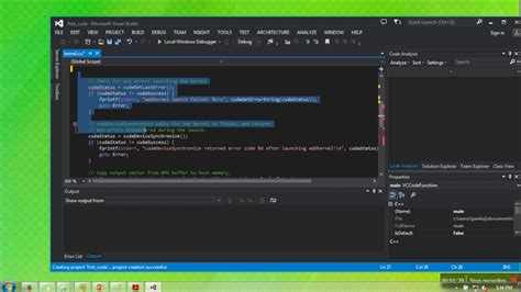 Cuda Tutorials How To Compile And Execute Cuda Program In Visual