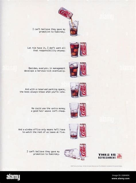 Diet Coke Magazine Ad