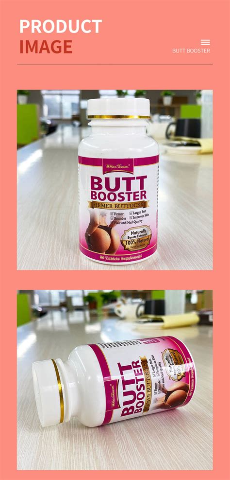 Butt Booster Firmer Buttocks Pills Natural Supplement Tablets