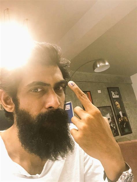 Rana Daggubati Hair And Beard Styles Rana Daggubati Bearded Men