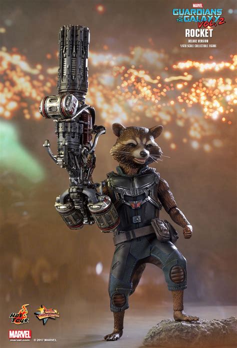 Toyhaven Hot Toys Guardians Of The Galaxy Vol Th Scale Rocket Collectible Figure Deluxe