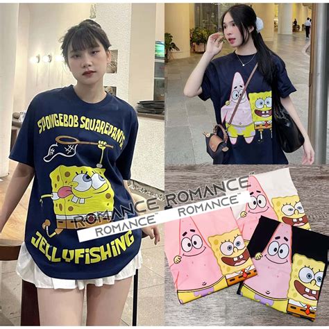 Áo Thun Bọt Biển 2 Mẫu Hot 2024 Nam Nữ ROMANCE STUDIO Form Rộng Chất Vải Cotton 250gsm Cao Cấp