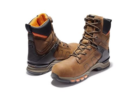 Timberland Pro Mens Hypercharge 8 Inch Comp Toe Waterproof Work Boot