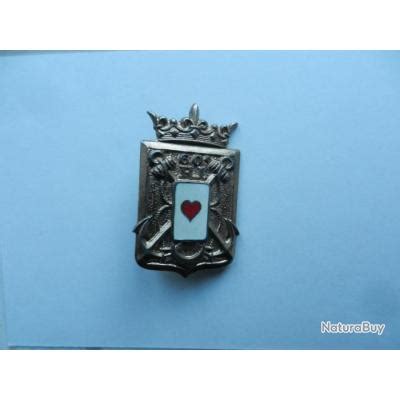 Insigne militaire pucelle française 60 RI Insignes Pucelles