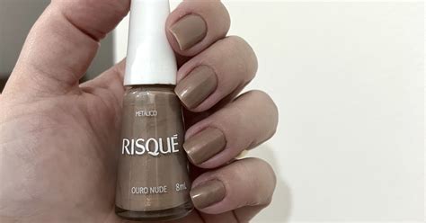 Esmalte Ouro Nude Risqué