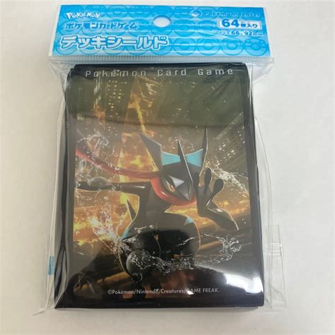 【新品未使用】ポケモンカード スリーブ デッキシールド かがやくゲッコウガ｜paypayフリマ