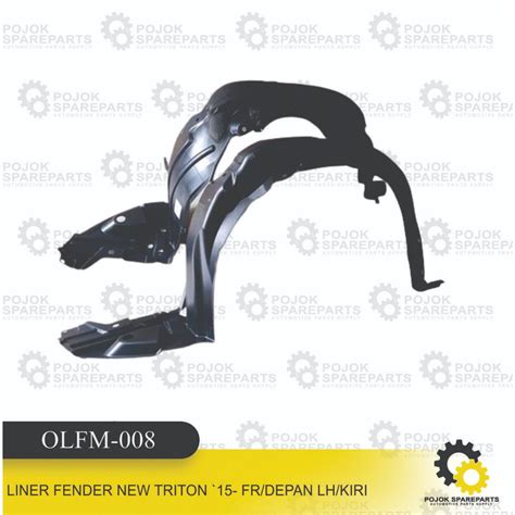 Jual LINER FENDER PLASTIK SPAKBOR NEW TRITON 15 DEPAN KIRI ORCA