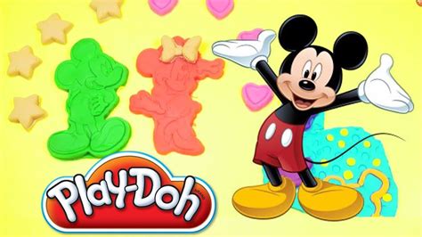 Mickey Minnie Mouse Play Doh Playset Playdough By Lababymusica Youtube