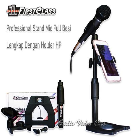 Jual Stand Mic Pendek First Class Plus Hoder Tripod Hp Desk Stend